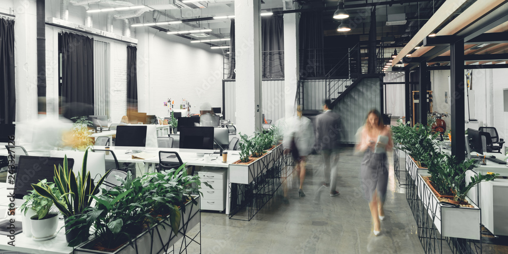 working people in the workplace