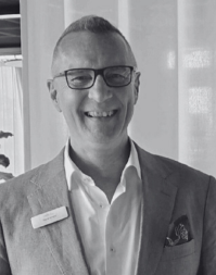 Headshot of Steve Wright, Global Head of Workplace Design, GSK