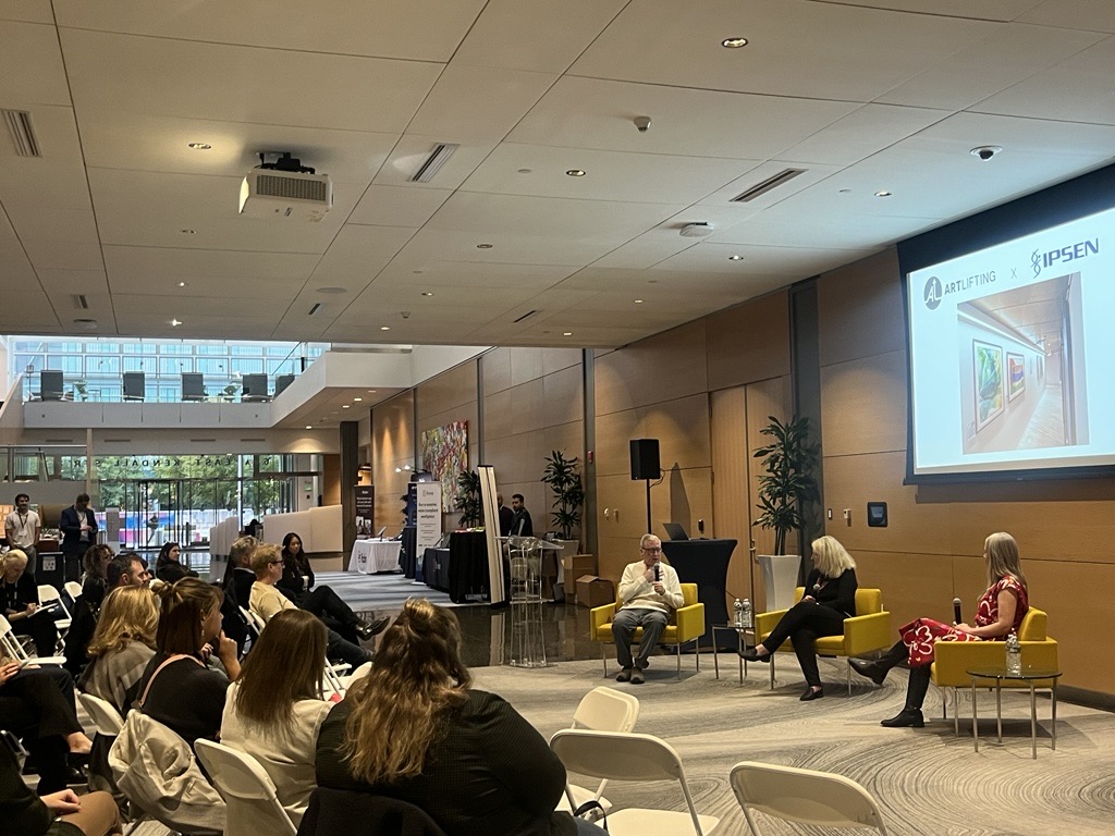 Speakers at a conference