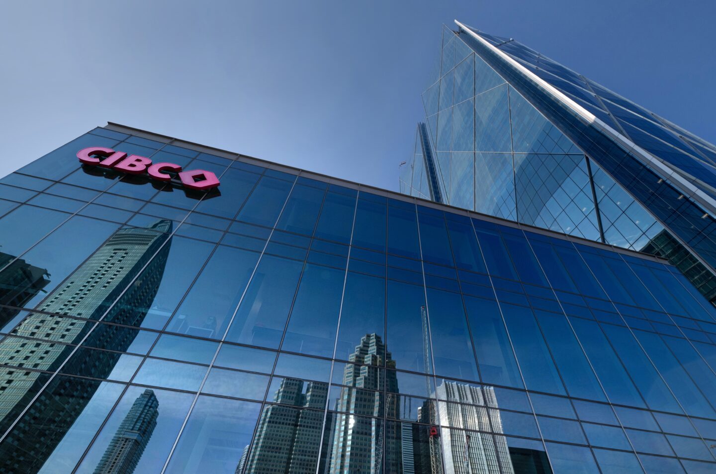 An exterior shot of CIBC Toronto