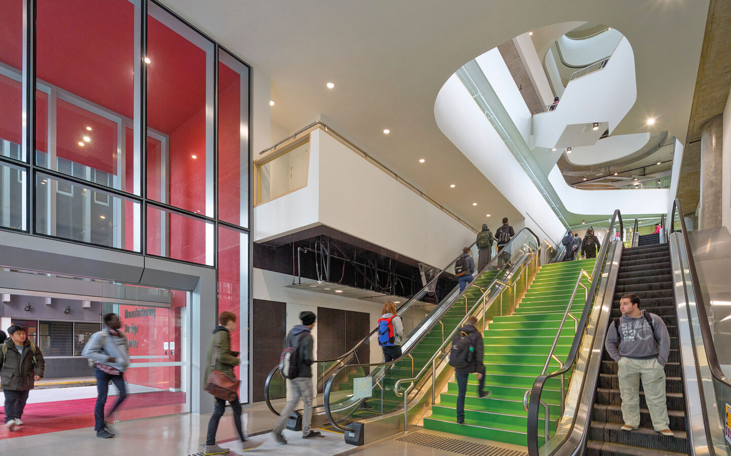 photo of the AMDC entry lobby