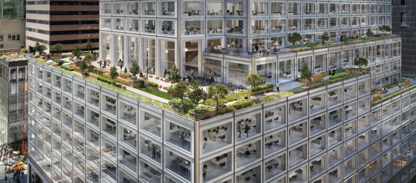 a bird's eye view Picture of Macquarie 5th Ave NYC