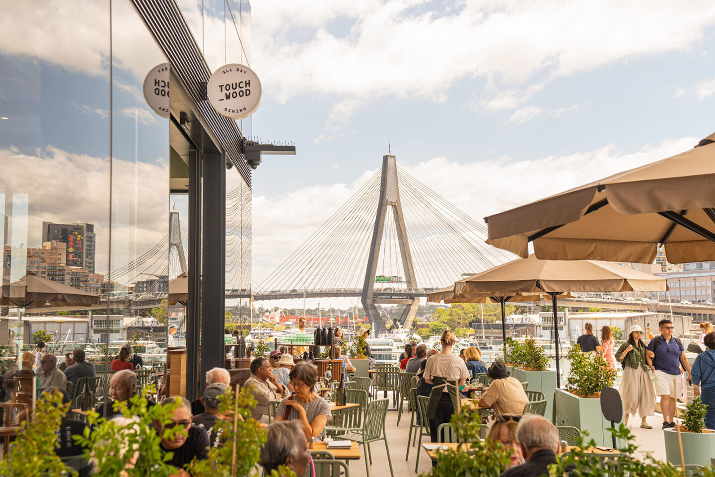 TouchWood restaurant at Sydney Fish Market