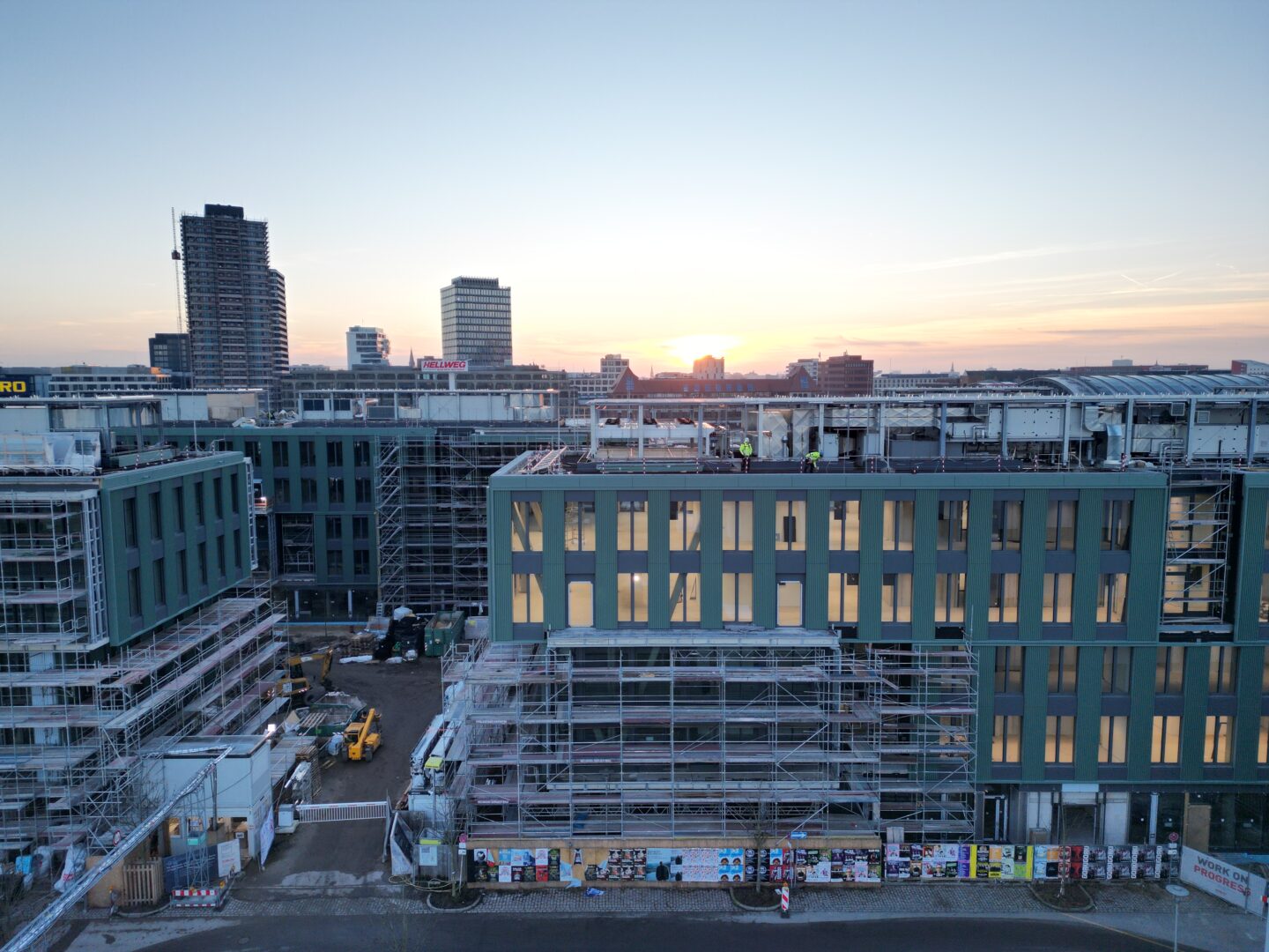 An image of the facade of EDGE Friedrichspark, Berlin