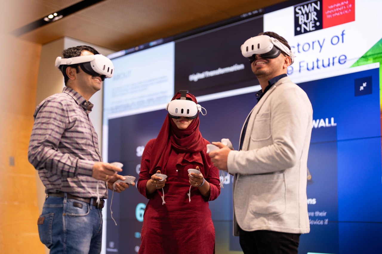 Swinburne’s Factory of the Future - VR headsets