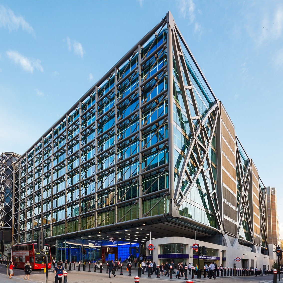 Image of the exterior of CMS Cameron McKenna Nabarro Olswang LLP, Cannon Place, London.