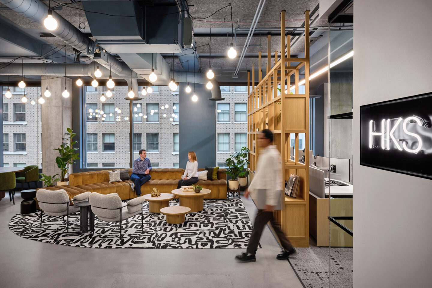 An Image of The Inside of the HKS HQ in Seattle