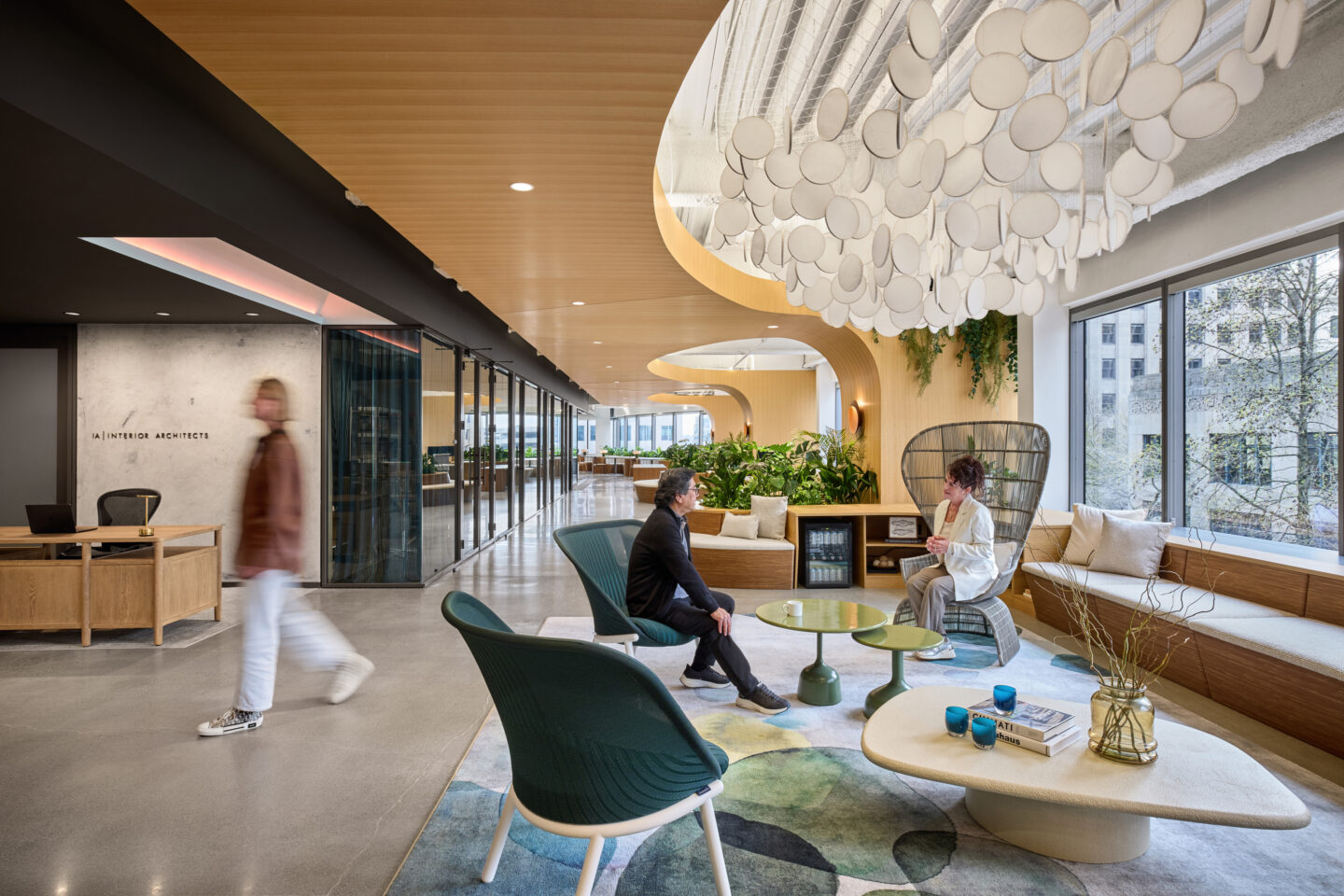 An Image of The Inside of IA interior architects hq in Seattle