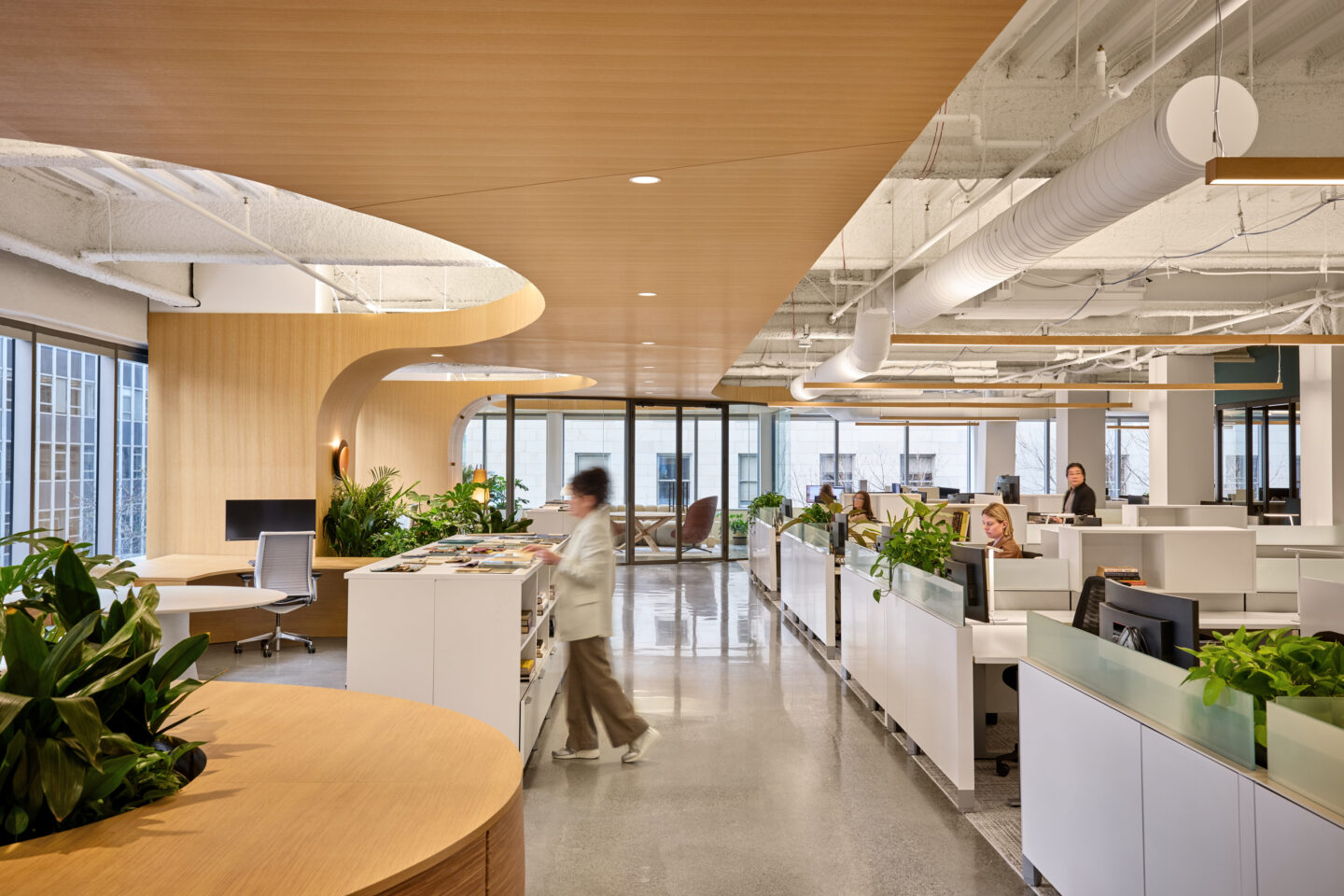 An Image of The Inside of IA interior architects hq in Seattle