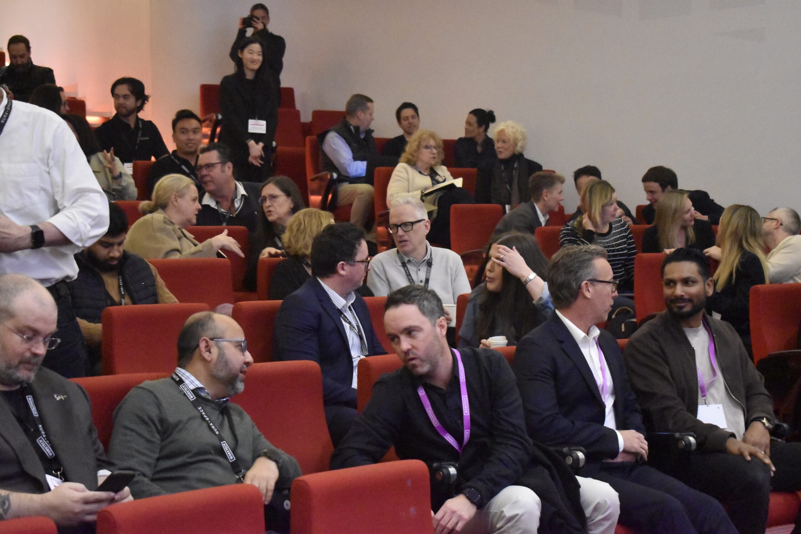 The audience at the future of work conference, WORKTECH26 Melbourne.