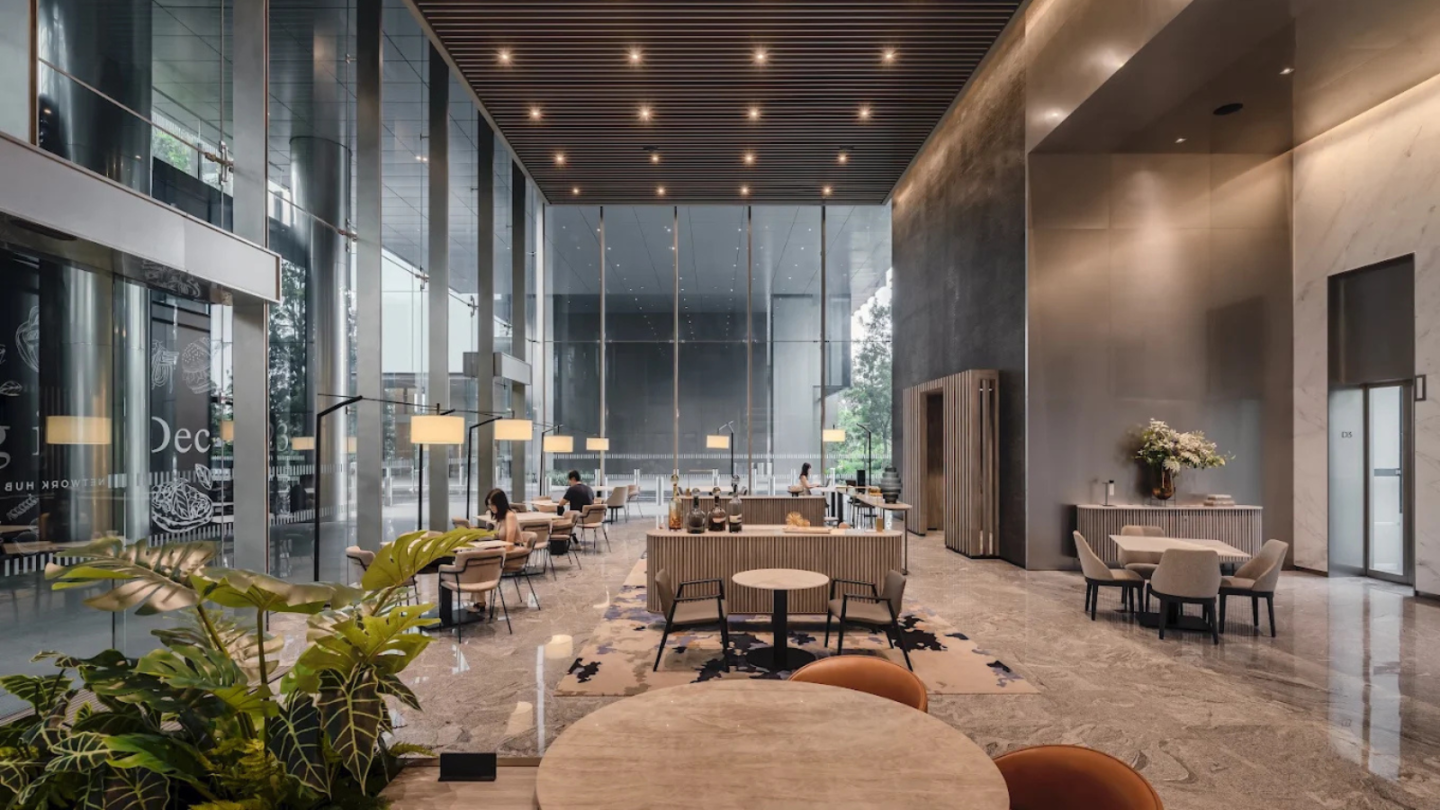 an image of the Guoco Midtown Networking Hub Interior