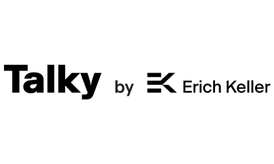 Talky by Erich Keller logo