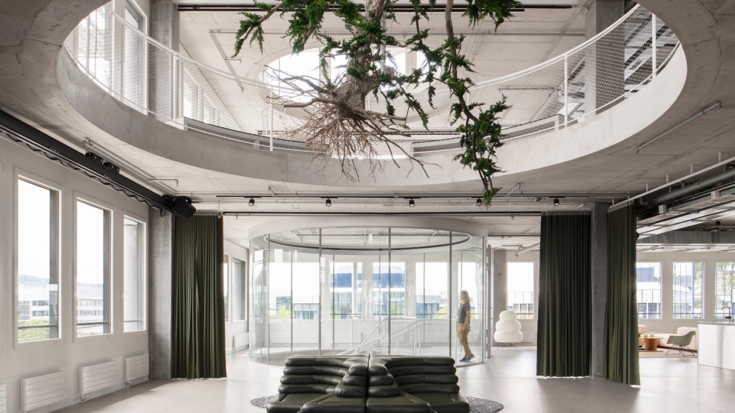 an image of on labs lobby in zurich